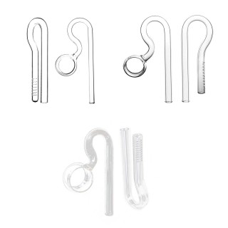 Aquarium Lily Pipe Zufluss-Abfluss-Wasseroberflächen-Skimming-Filter 10/13/17 mm Transparent Leicht zu reinigender Glas-Lily-