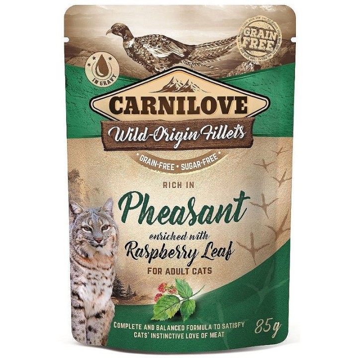 CARNILOVE Pheasant & Raspberry leaves 24 x 85 g