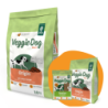 GREEN PETFOOD VeggieDog Origin mit roten Linsen 10kg + 900g & Denties GRATIS