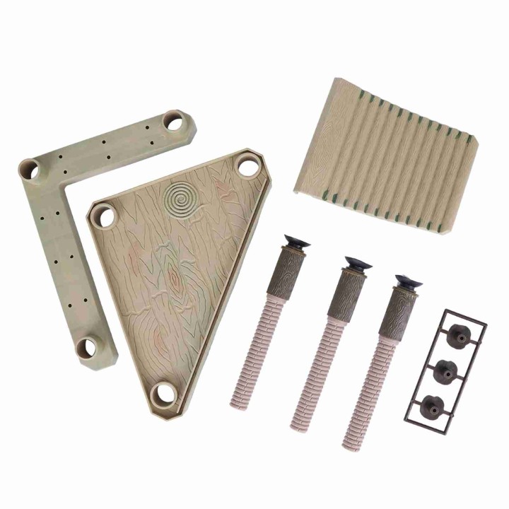 Reptilien Schwimmende Plattform Pier mit Rampe Leiter Terrarium Tank Ornament