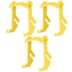 3 Set Kunststoff Biene Honig Eimer Rack Rahmen Grip Halter Bienenzucht Imkerei Ausrüstung Liefert