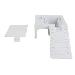 Sonnenplattform für Schildkröten, dicker Kunststoff, 21 cm lang, 12,7 cm breit, 6,6 cm hoch, Schildkrötenpier für Reptilienfi