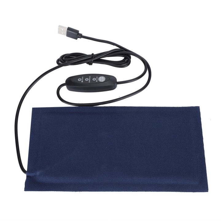 Reptilien Haustier Heizmatte Pad Teppich Warm halten USB-Stromversorgung Einstellbare Temperaturklein