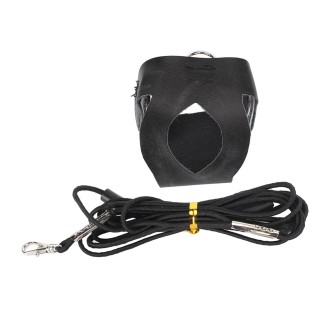 Vogel Harness Leine Haut Freundliche Atmungsaktive Leichte Haustier Vogel Flug Anzug mit Elastische Seil für M