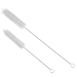 Aquarium-Rohrreinigungsbürste, Edelstahl, Fischtank-Filterpumpe, Rohrreiniger, Bürstensatz