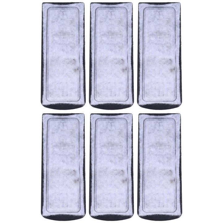 6Pcs Aquarium Filter Baumwolle Ersatz Wandmontage Filter Zubehör für Fisch Tanks