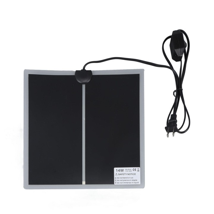 Reptil Terrarium Heizkissen Schnelle Heizung 110 bis Wasserdicht Einstellbare Temperatur Zuverlässig für