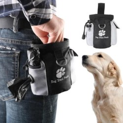 Tragbare Fütterungstasche für Hundeleckerlis im Freien, tragbare Hundetrainingstaschen, Haustier-Snack-Lebensmittelbehälter,