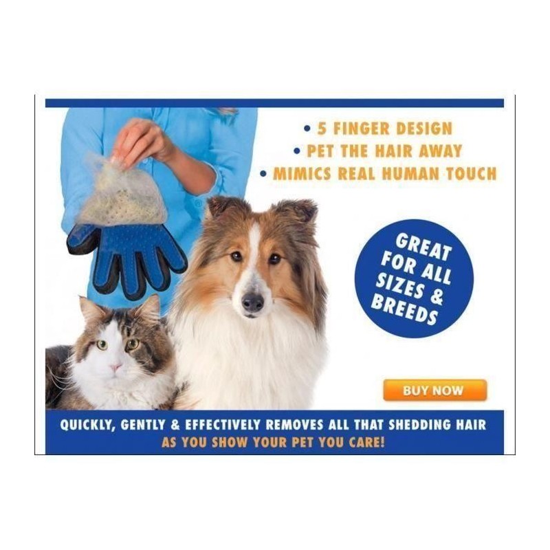 Toilettengang – Nicht spezifiziert – Nicht spezifiziert – Pikot-Doux-Gant – Bürsten und Massage – Für Hund und Chat