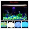 Fluoreszierende Pier-Galerien, 100 Stück, für die Dekoration Ihres Aquariums. Dunkelviolett