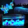 10 Stücke Glow In The Dark Kieselsteine Künstliche Stein Gehweg Aquarium Fisch Tank Dekor ADM 10pcs rosa