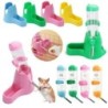 Feeder Hamster Wasserflasche Haustiere Dispenser Kleintier Zubehör Automatische Fütterungsvorrichtung blue-80ML