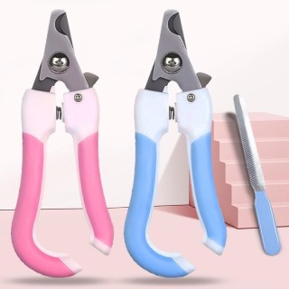 Nagelknipser für Haustiere, Katzen und Hunde, aus Edelstahl, Pflegeschere, Krallenschere mit Verriegelung, arbeitssparender N