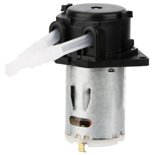 Dosierpumpe DIY Peristaltikschlauchkopf für die chemische Analyse im Aquariumlabor (schwarz 24v 3*5) schwarz