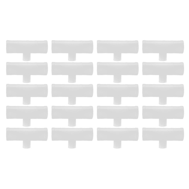 20Pcs Huhn T Rohr Langlebig Leck Beweis Bohrer Freies Huhn Waterer T Fitting für Zucht
