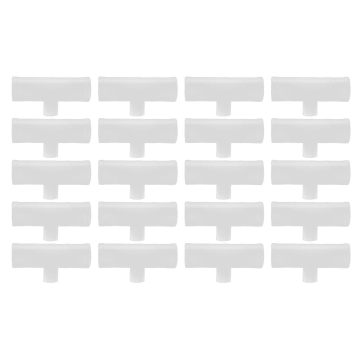 20Pcs Huhn T Rohr Langlebig Leck Beweis Bohrer Freies Huhn Waterer T Fitting für Zucht