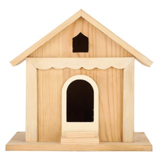 Holz Vogel Haus DIY Hand Made Papageien Vogel Nistkasten Outdoor Garten Dekorative