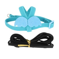 Vogel Harness Leine Elastische Einfach Zu Tragen Einstellbare Leichte Tragbare Papagei Fliegen Leine Riemen S
