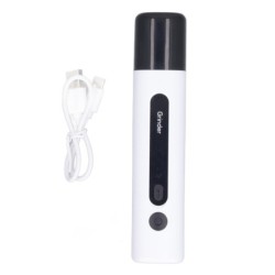 Nagelschleifer für Haustiere mit LED-Licht, 1200 mAh, Typ C, wiederaufladbar, 5 Geschwindigkeiten, einstellbar, geräuscharm,