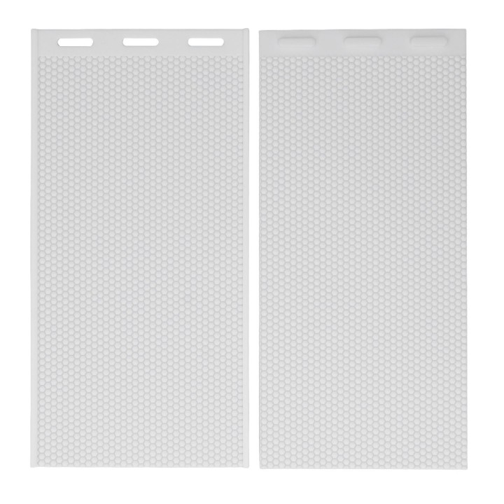 2PCS 5,4mm Silikon Bienenwachs Foundation Blatt Manuelle Bienenwachs Presse Embosser DIY Form Bienenzucht