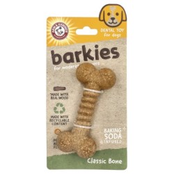 Arm & Hammer, Baki Medium Kauspielzeug, Zahnspielzeug für Hunde, Ring, Erdnussbutter, 1 Spielzeug