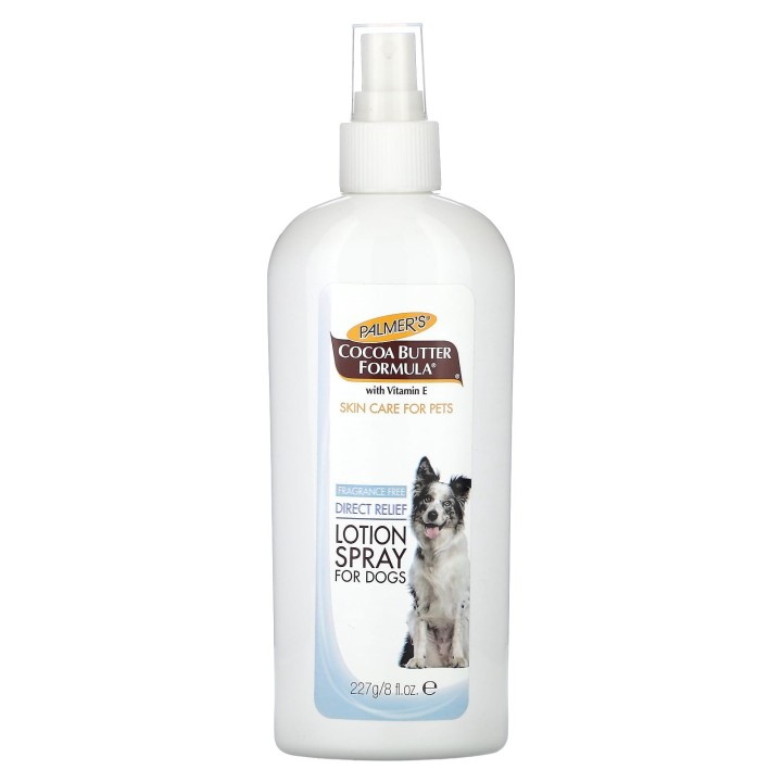 Palmer's for Pets, Kakaobutterformel mit Vitamin E, Lotionspray für Hunde, parfümfrei, 237 ml (227 g)