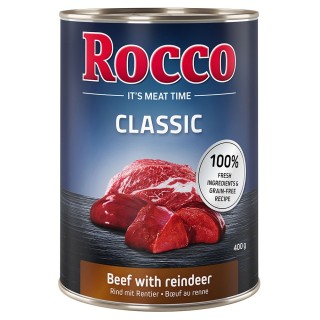 Top-Angebot Rocco Classic 24 x 400 g - Rind mit Rentier