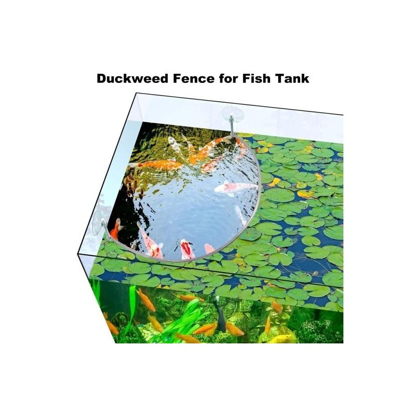 Aquarium Schwimmende Pflanzen Corral Schwimmender Pflanzenzaun Wasserpflanzenschutz Aquarium Schwimmende Pflanzenbarriere Fis
