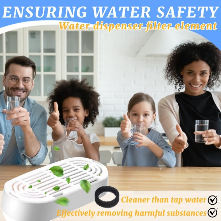 Wasserspender für Haustiere, 4 l, Wasserhahn mit großem Fassungsvermögen, Filter für Wasserspender aus Edelstahl, neuer Filte