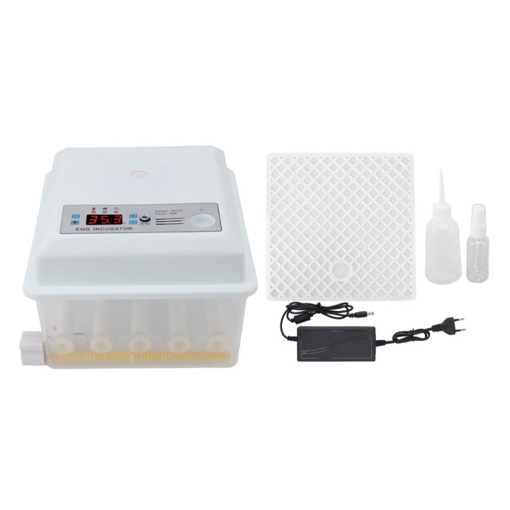 Eierinkubator, automatische Temperaturregelung, Geflügelbrutmaschine, 16 Eier, Turner für Hühner