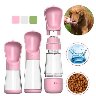 Tragbare Hundewasserflasche für kleine und große Hunde, Spaziergänge im Freien, Welpen, Haustier, Reisewasserflasche, Haustie