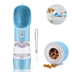 Hundewasserflasche, tragbarer Trinkwasser-Futternapf für Haustiere, Hunde- und Katzenfutter, Fütterung für Welpen, Hunde und