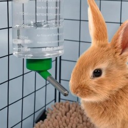 1 stück Zufällig 1000 ml Kaninchen Trinken Plastikwasserflasche Spender Feeder Hängende Haustier Meerschweinchen Eichhörnchen