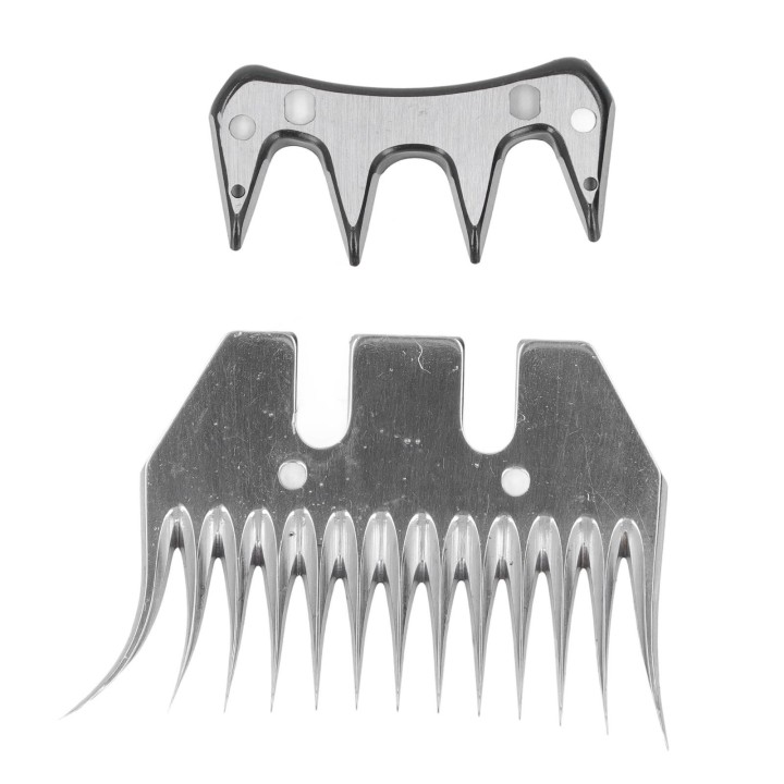 Schafschere Klinge gebogen 13 Zähne Wolle Clipper Kamm Cutter Trimmer Zubehör Set Kit