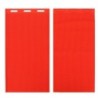 2Pcs 5,4mm Bienenwachs Blatt DIY Gummi Kamm Foundation Presse Mold Bienenzucht Zubehör Rot