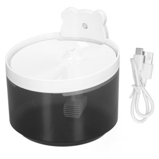 Katzenwasserbrunnen, automatische Zirkulationsfiltration, intelligenter, leiser, abnehmbarer Wasserspender für Hunde