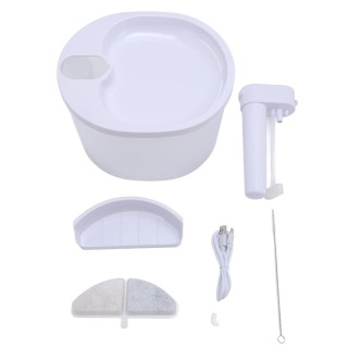 Drahtlose Katze Wasser Brunnen Wiederaufladbare Ruhig Zirkulierende Wasser Automatische Katze Wasser Dispenser Haustier