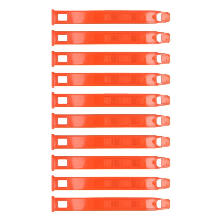 10 stücke Kuh Schrittzähler Bein Bands Kunststoff Leichte Weiche Cattle Schrittzähler Fuß Band für Bauernhof