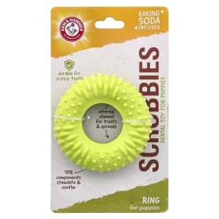 Arm & Hammer, Scrub, Zahnspielzeug für Hunde, Ring, 1 Spielzeug