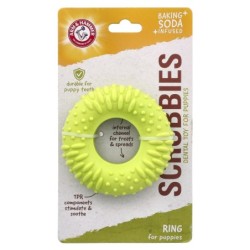 Arm & Hammer, Scrub, Zahnspielzeug für Hunde, Ring, 1 Spielzeug