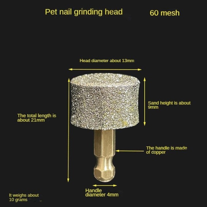 Haustier Nagel Schleifen Kopf Hunde Nagel Polierer Katzen Und Hunde Pfoten Pflege Hunde Nägel Maniküre Pflege ropa para perro