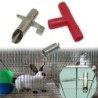 Verzinkter automatischer Wasserspender für Kaninchenkäfige mit Entenschnabelauslauf Pet Supplies