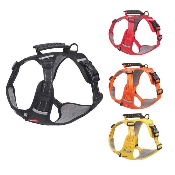 Hundegeschirr, Schnellverschlussweste, Haustiergeschirr für große Hunde, Haustiergeschirr für den Außenbereich, Nylonmaterial
