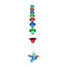 Bird Rain Chain Rainwater Catcher Easy to Install Hanging Drain Gutter Water Diverter for