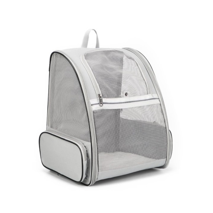 Haustier-Tragerucksack, Tragetasche für Katzen und Hunde, Netzfenster, atmungsaktiv, faltbar, für Krankenhaus- und Katastroph