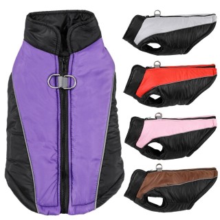 Winter-Hundekleidung, reflektierende, wasserdichte Haustierjacke, Weste für kleine und mittelgroße Hunde, Katzen, Chihuahua,