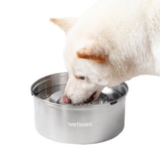 Hundewassernapf, großes Fassungsvermögen, rostfrei, leicht zu reinigen, für Haustiere, Katzenwasser, Hundewasser, Wassernapf