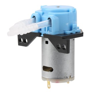 Dosierpumpe DIY Peristaltikschlauchkopf für die chemische Analyse im Aquariumlabor (blau12v 3*5 ) blau