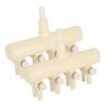 2PCS Kunststoff Einfache Bedienung Aquarium Luftpumpe Spezielle Splitter Ventil mit Umsteller Einstellbar
