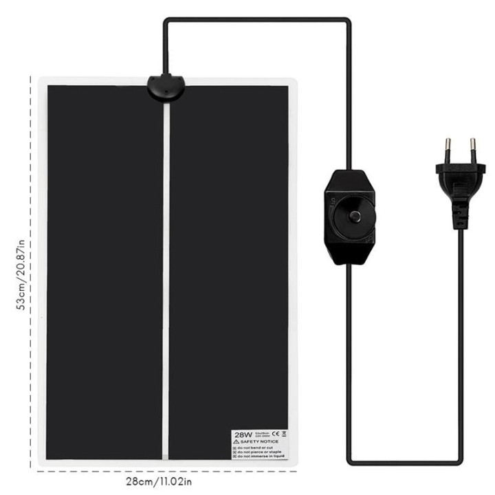 Wasserdichte 5W/7W/14W/28W Haustier Heizkissen Reptil Heizdecke Reptilienbedarf